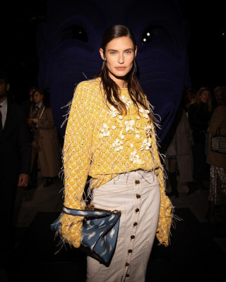 Bianca Balti from Milan Fashion Week 2024