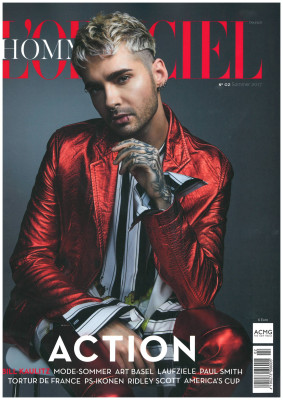 Bill Kaulitz for LOfficiel Hommes Photoshoot by Thomas Leidig