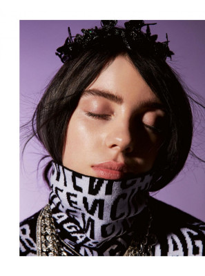 BILLIE EILISH in Glamour Magazine, Netherlands October 2019