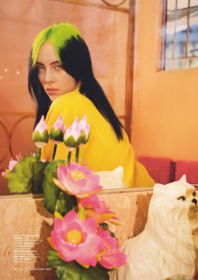 BILLIE EILISH in GQ Magazine, UK July 2020