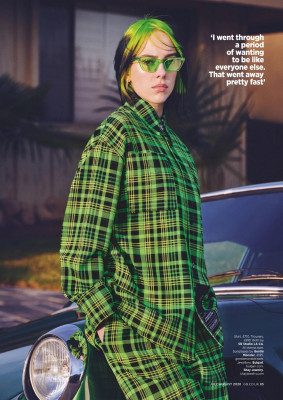 BILLIE EILISH in GQ Magazine, UK July 2020