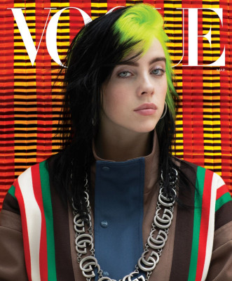 BILLIE EILISH in Vogue Magazine, March 2020