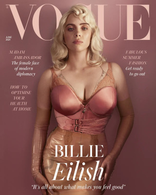 Billie Eilish by Craig McDean for British Vogue // June 2021
