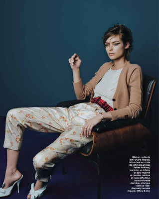 Birgit Kos - Photoshoot for Marie Claire France, by Marianna Sanvito