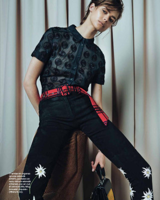 Birgit Kos - Photoshoot for Marie Claire France, by Marianna Sanvito