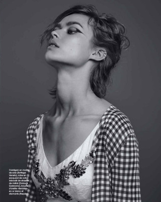 Birgit Kos - Photoshoot for Marie Claire France, by Marianna Sanvito
