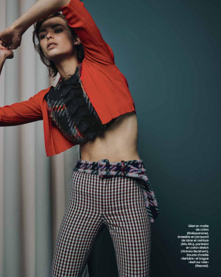 Birgit Kos - Photoshoot for Marie Claire France, by Marianna Sanvito
