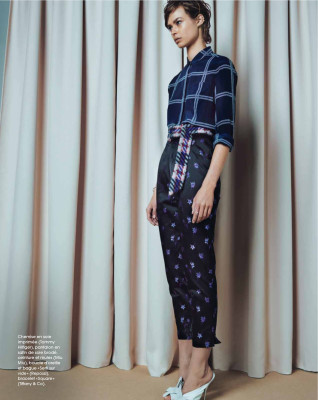 Birgit Kos - Photoshoot for Marie Claire France, by Marianna Sanvito