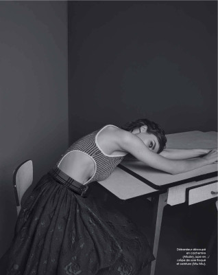 Birgit Kos - Photoshoot for Marie Claire France, by Marianna Sanvito