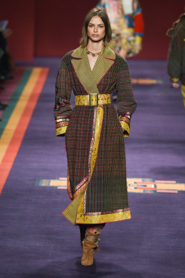 Birgit Kos - Etro Fall/Winter 2017 Fashion Show in Milan