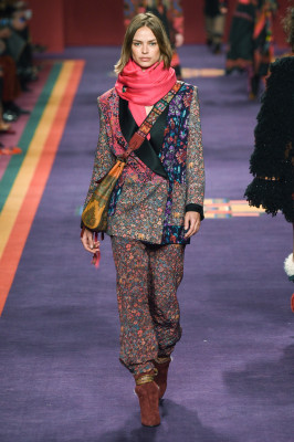 Birgit Kos - Etro Fall/Winter 2017 Fashion Show in Milan