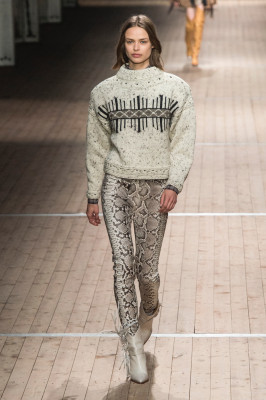 Birgit Kos - Isabel Marant Autumn/Winter 2018 Fashion Show in Paris