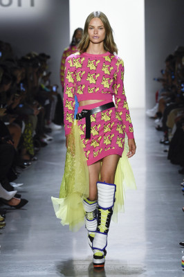Birgit Koss - Jeremy Scott Spring/Summer 2019 Fashion Show in New York