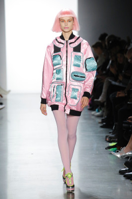 Birgit Kos - Jeremy Scott Autumn/Winter 2018 Fashion Show in New York
