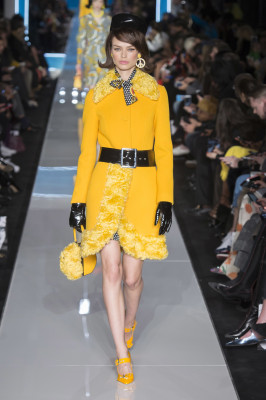 Birgit Kos - Moschino Autumn/Winter 2018 Fashion Show in Milan