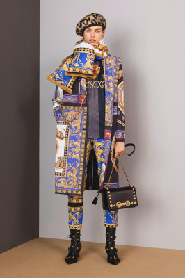 Birgit Kos - Photoshoot For Versace Pre-Fall 2018 Collection