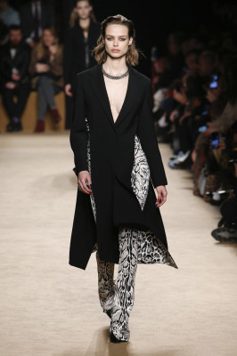 Birgit Kos - Roberto Cavalli Autumn/Winter 2018 Fashion Show in Milan