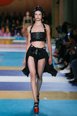 Birgit Kos - Miu Miu Spring/Summer 2017 Fashion Show in Paris
