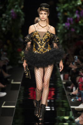 Birgit Kos - Moschino Spring/Summer 2018 Fashion Show in Milan
