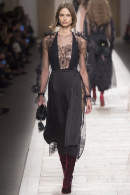 Birgit Kos - Fendi Fall/Winter 2018 Fashion Show in Milan