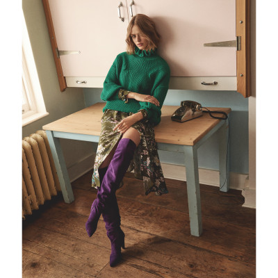 Birgit Kos - photoshoot for TopShop Fall 2017 Collection