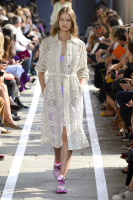 Birgit Kos - Blumarine Spring/Summer 2019 Fashion Show in Milan