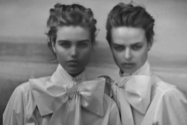 Birgit Kos - Vogue Germany July 2019 by Peter Lindbergh 