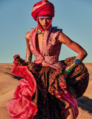 Birgit Kos - Vogue Germany 2019