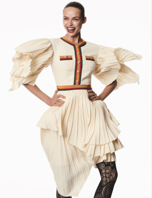 Birgit Kos - Vogue Russia 2019