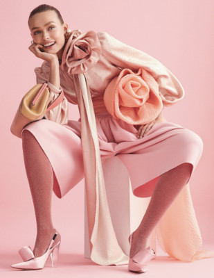 Birgit Kos - Vogue Russia 2019