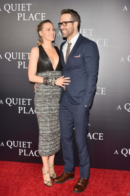 Blake Lively and Ryan Reynolds – ‘A Quiet Place’ Premiere in New York