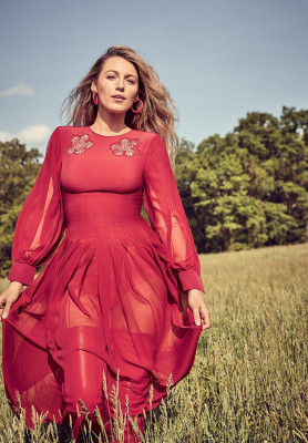 Blake Lively for Glamour UK September 2017 by Nathaniel Goldberg 