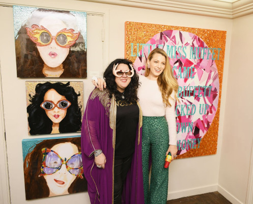 Blake Lively - Ashley LongShore Celebrate the launch of The Pop Artists 01/11/18