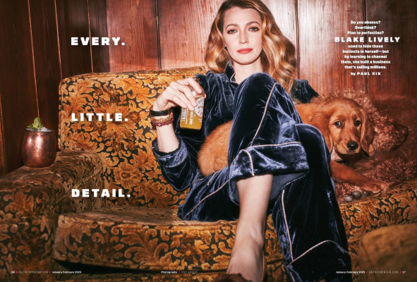 Blake Lively by Guy Aroch for Entrepreneur Magazine (2023)