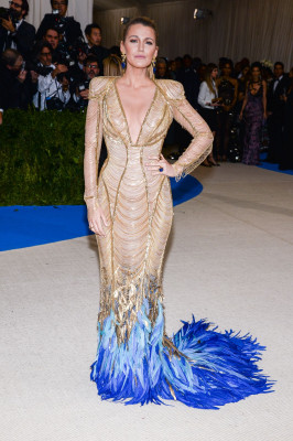 Blake Lively at MET Gala in New York 05/01/2017