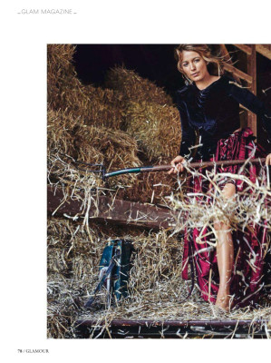 Blake Lively in Glamour, Spain September 2018