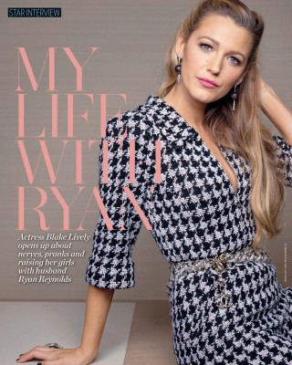 Blake Lively in Who, September 2018