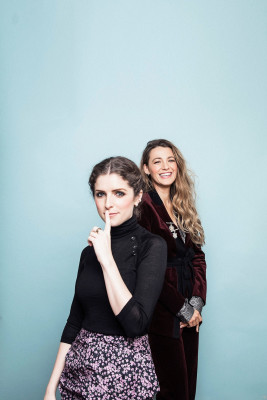 Anna Kendrick &amp; Blake Lively-Paris Match By Francois Berthier