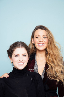 Anna Kendrick &amp; Blake Lively-Paris Match By Francois Berthier