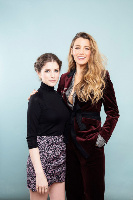 Anna Kendrick &amp; Blake Lively-Paris Match By Francois Berthier