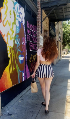 BLANCA BLANCO Out for Lunch to-go in West Hollywood 06/11/20200