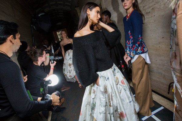 Blanca Padilla - Oscar de la Renta Fall/Winter 2018 Fashion Show in New York