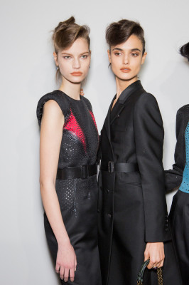 Blanca Padilla - Bottega Veneta Autumn/Winter 2018 Fashion Show in Milan