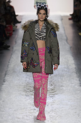Blanca Padilla - Jeremy Scott Autumn/Winter 2017 Fashion Show in New York