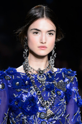 Blanca Padilla - Marchesa Autumn/Winter 2016 Fashion Show in New York