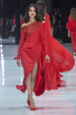 Blanca Padilla - Ralph &amp; Russo Couture  Spring/Summer 2018 Fashion Show in Londo