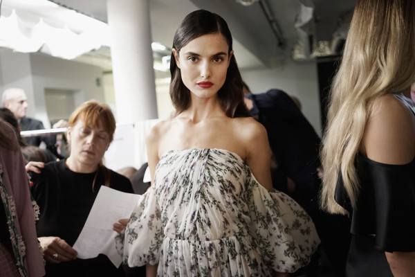 Blanca Padilla - Blumarine Spring/Summer 2018 Fashion Show in Milan