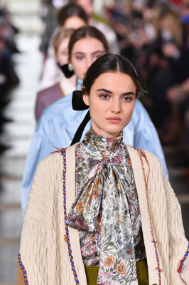 Blanca Padilla - Tory Burch Autumn/Winter 2017 Fashion Show in New York