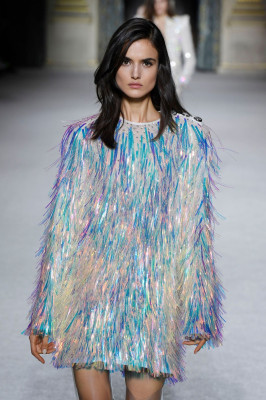 Blanca Padilla - Balmain Autumn/Winter 2018 Fashion Show in Paris