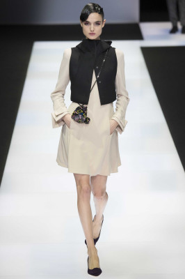 Blanca Padilla - Emporio Armani Autumn/Winter 2017 Fashion Show in Milan